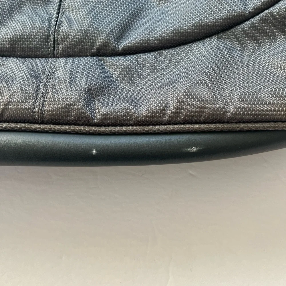 Tumi Blue Gray Messenger Bag Many Pockets
